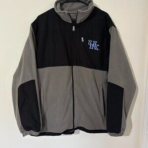 University of Kentucky UK Wildcats Full Zip Fleece Jacket  Size: Large